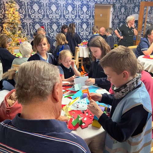 Merlin Class Visit Willow Lodge